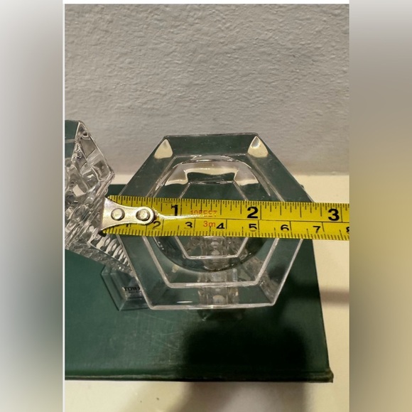 Vintage Towle Lead Crystal Candlestick Holders Made in Austria (Pair) - Picture 7 of 9